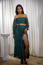 Load image into Gallery viewer, Bohemian Turquoise Bollywood Set
