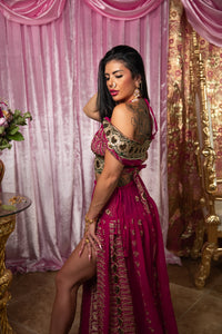 Fuscia Lotus Goddess Set