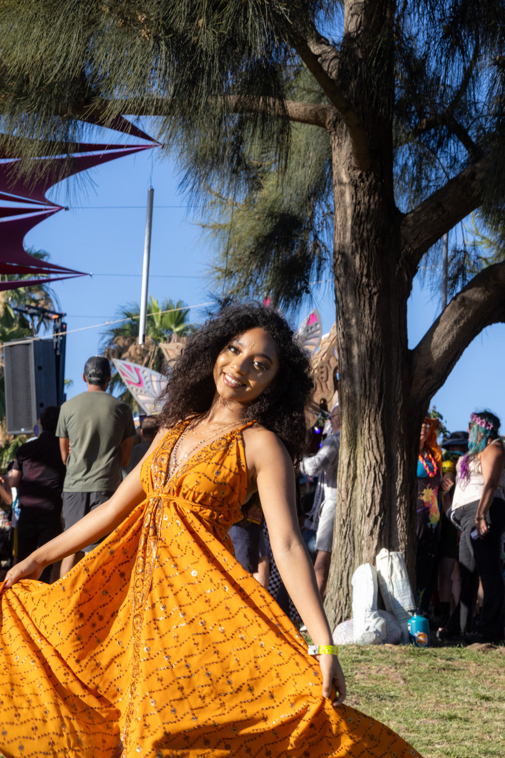 Sunset Alchemy Magic Dress