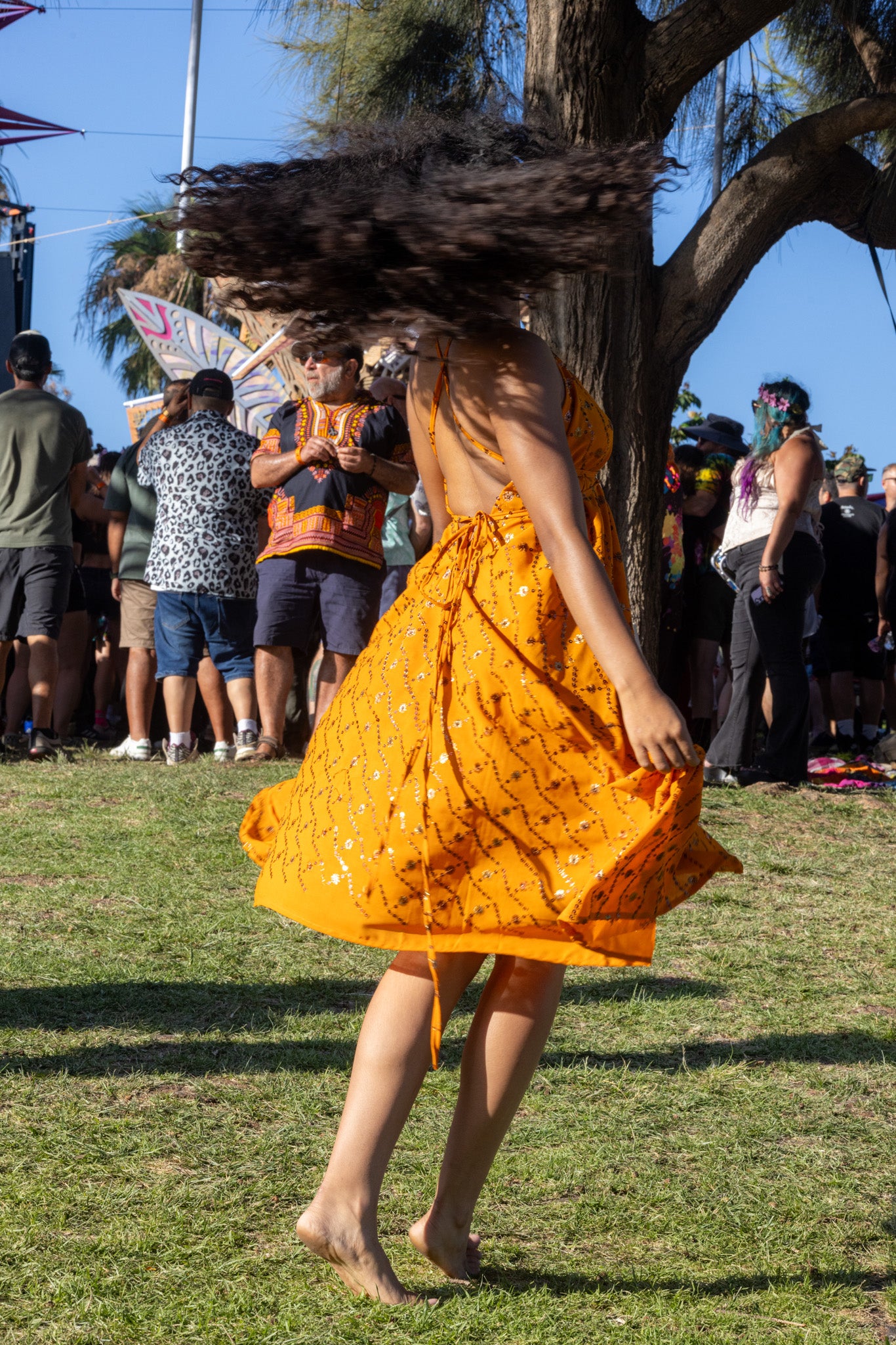 Sunset Alchemy Magic Dress