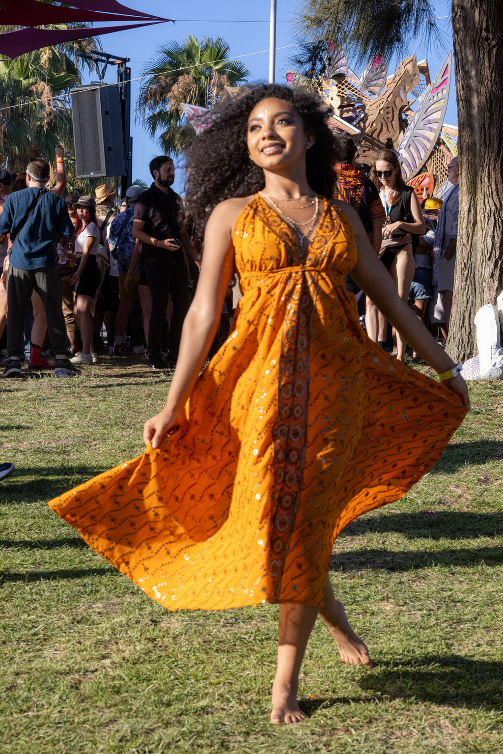 Sunset Alchemy Magic Dress