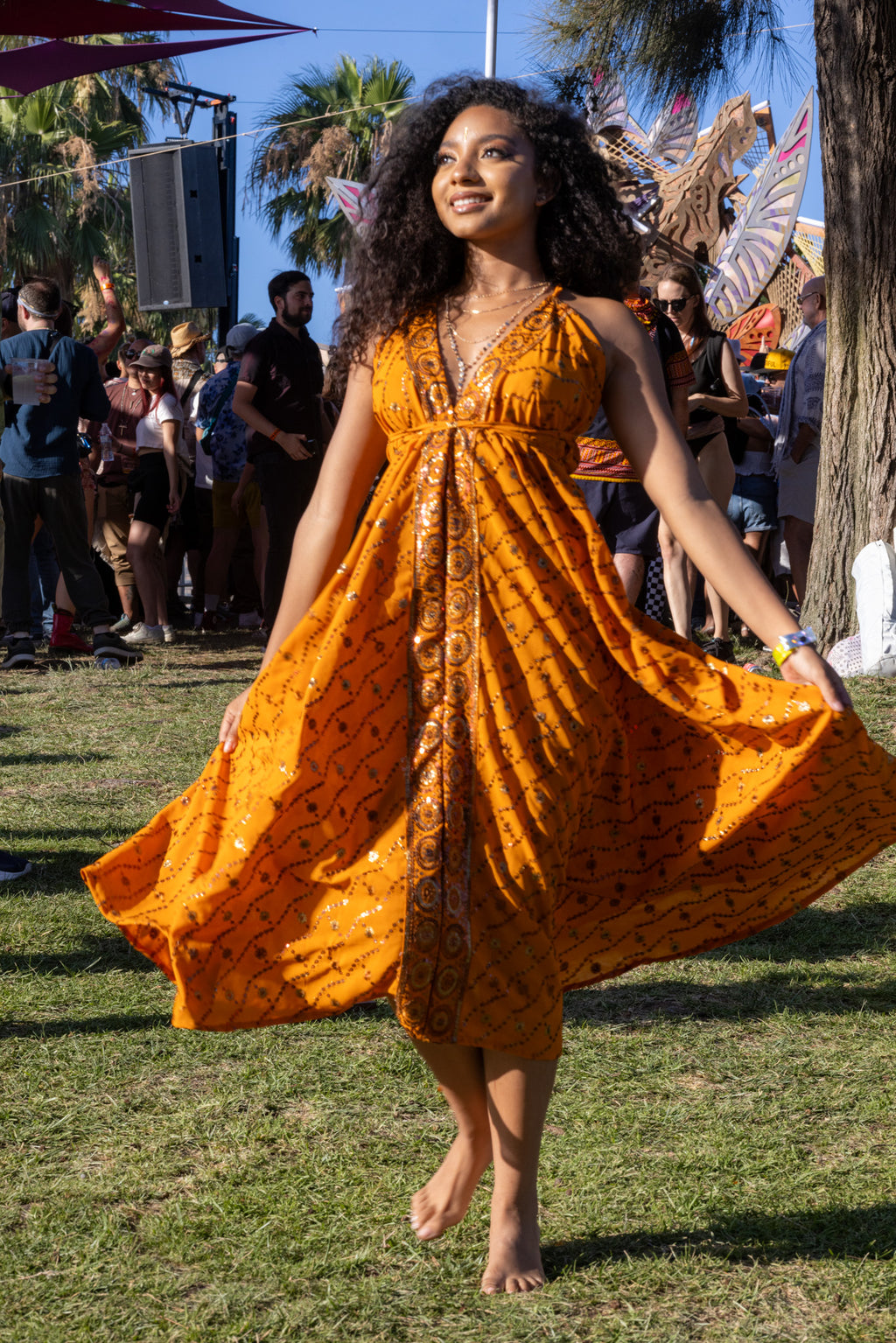 Sunset Alchemy Magic Dress