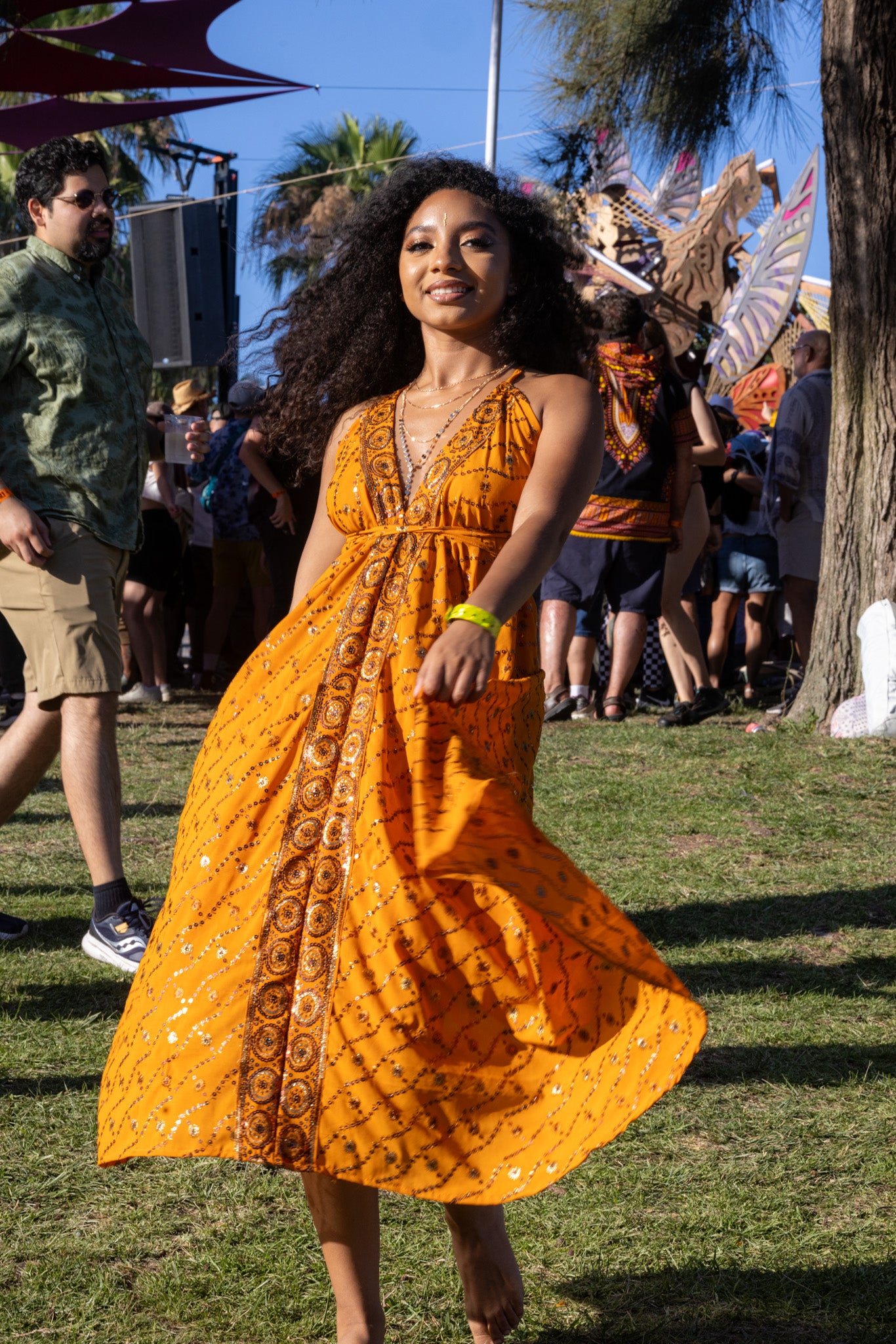 Sunset Alchemy Magic Dress