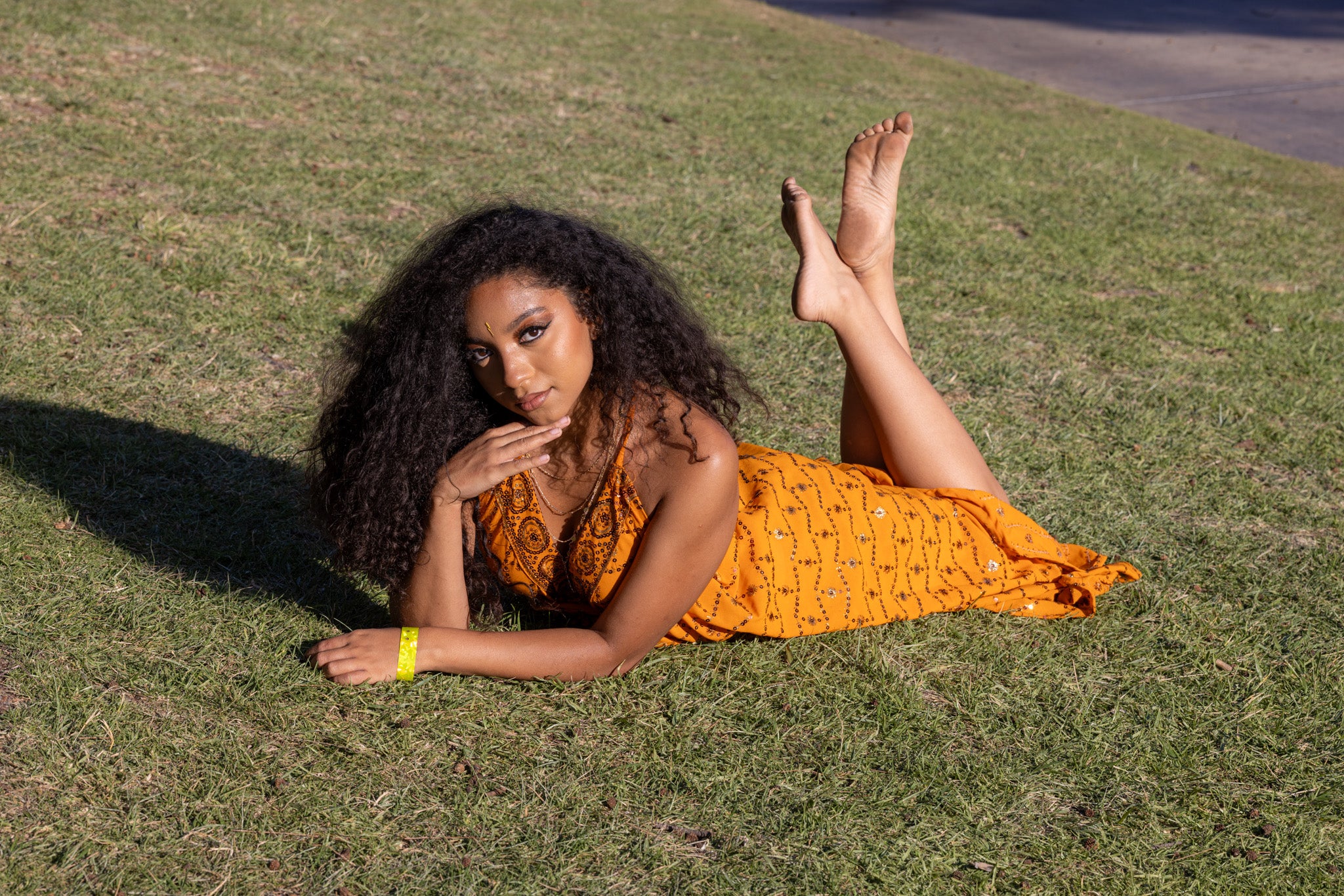 Sunset Alchemy Magic Dress