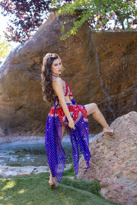 Ruby Amethyst Butterfly Set