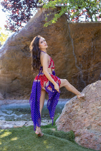 Ruby Amethyst Butterfly Set