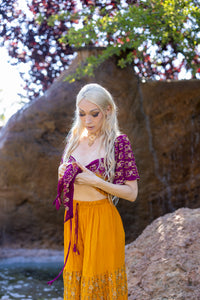 Bouquet Garden Sharara Pants