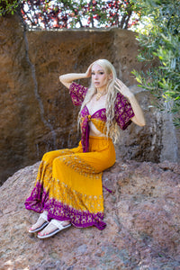 Bouquet Garden Sharara Pants