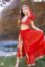 Load image into Gallery viewer, Fire Princess Bollywood Set
