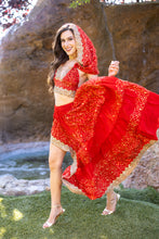 Load image into Gallery viewer, Fire Princess Bollywood Set
