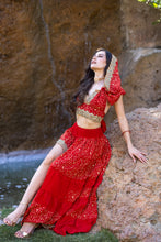 Load image into Gallery viewer, Fire Princess Bollywood Set
