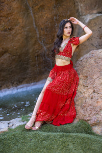 Fire Princess Bollywood Set
