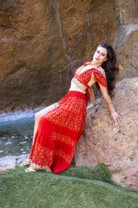 Fire Princess Bollywood Set