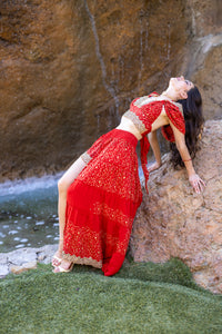 Fire Princess Bollywood Set