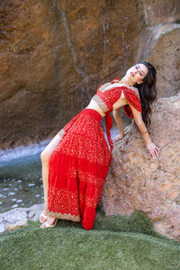 Fire Princess Bollywood Set