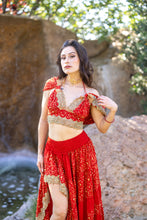 Load image into Gallery viewer, Fire Princess Bollywood Set
