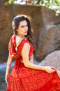 Fire Princess Bollywood Set