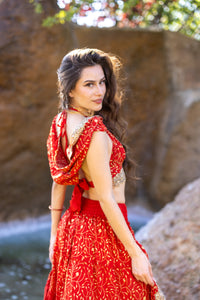 Fire Princess Bollywood Set