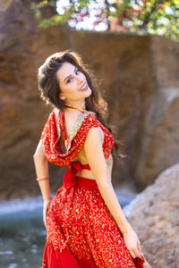 Fire Princess Bollywood Set