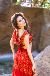 Fire Princess Bollywood Set