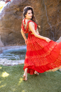 Fire Princess Bollywood Set