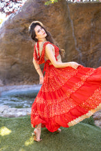 Load image into Gallery viewer, Fire Princess Bollywood Set
