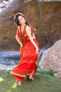 Fire Princess Bollywood Set