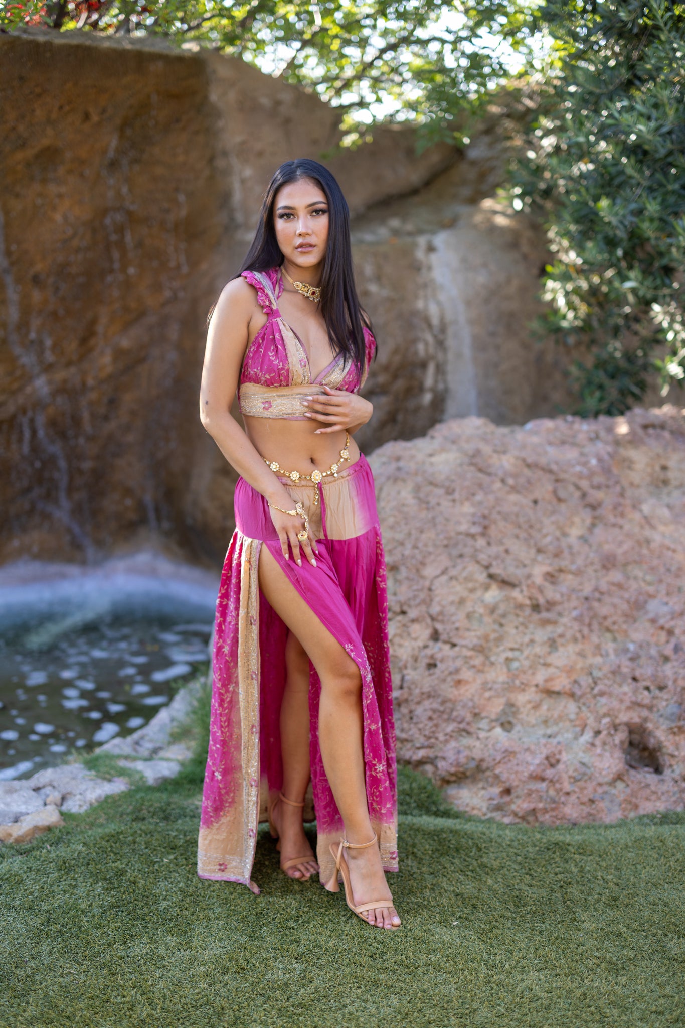 Cascade Pink Goddess Set