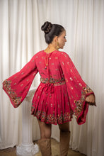 Load image into Gallery viewer, Roxy Rose Mini Babydoll Dress
