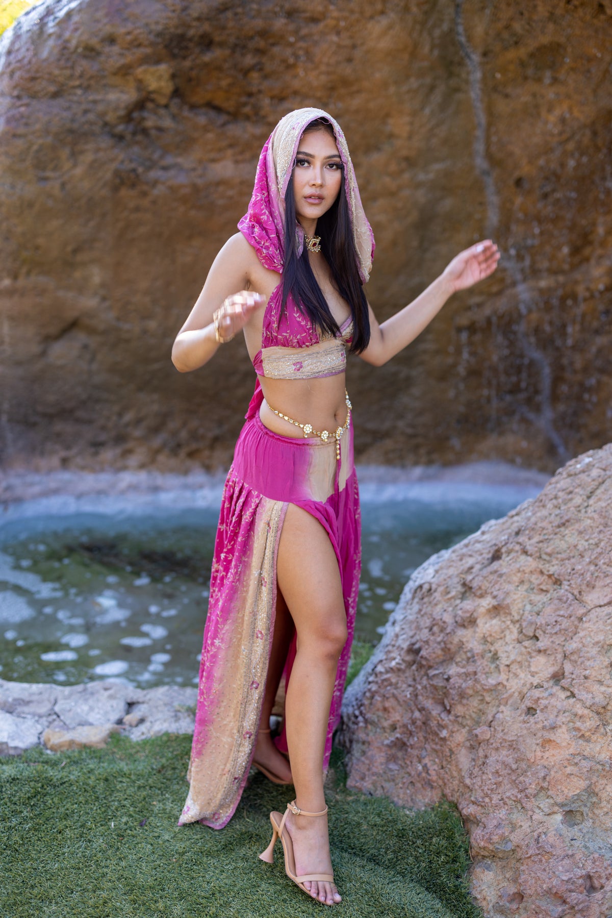 Cascade Pink Goddess Set