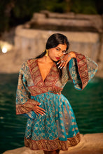 Load image into Gallery viewer, Royal Lotus Babydoll Dress
