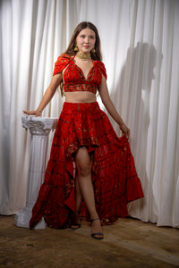 Fire Goddess Bollywood Set