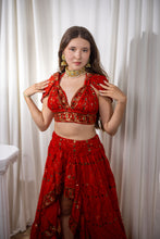 Load image into Gallery viewer, Fire Goddess Bollywood Set
