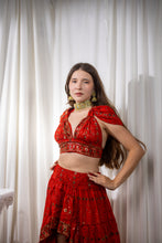 Load image into Gallery viewer, Fire Goddess Bollywood Set
