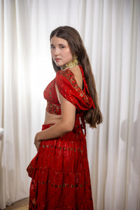 Fire Goddess Bollywood Set
