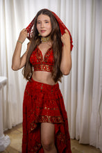 Load image into Gallery viewer, Fire Goddess Bollywood Set
