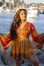 Load image into Gallery viewer, Fire Flower Babydoll Dress
