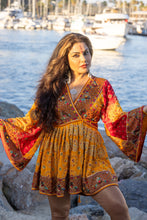 Load image into Gallery viewer, Fire Flower Babydoll Dress
