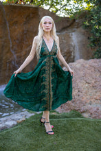 Load image into Gallery viewer, Emerald Divine Magic Dress
