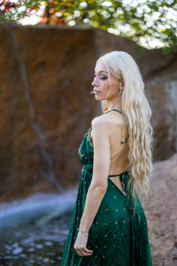 Emerald Divine Magic Dress