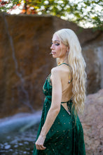 Load image into Gallery viewer, Emerald Divine Magic Dress
