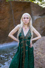 Load image into Gallery viewer, Emerald Divine Magic Dress
