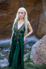 Load image into Gallery viewer, Emerald Divine Magic Dress
