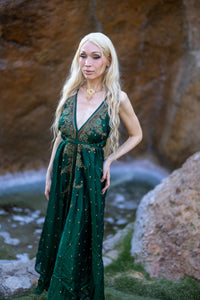 Emerald Divine Magic Dress