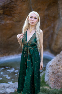Emerald Divine Magic Dress