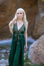 Load image into Gallery viewer, Emerald Divine Magic Dress
