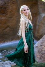 Load image into Gallery viewer, Emerald Divine Magic Dress
