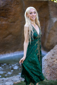Emerald Divine Magic Dress