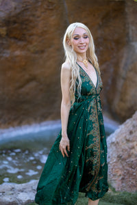Emerald Divine Magic Dress