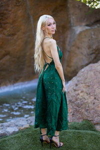 Emerald Divine Magic Dress